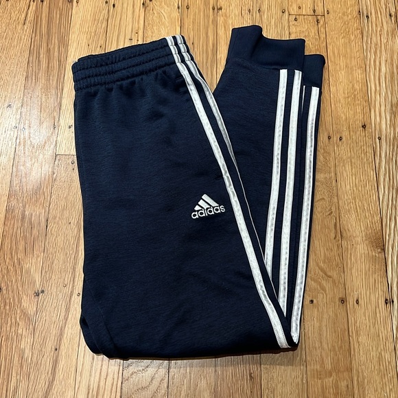 adidas Other - Adidas Boy’s Drawstring Joggers in Collegiate Navy Heather (M 10-12)